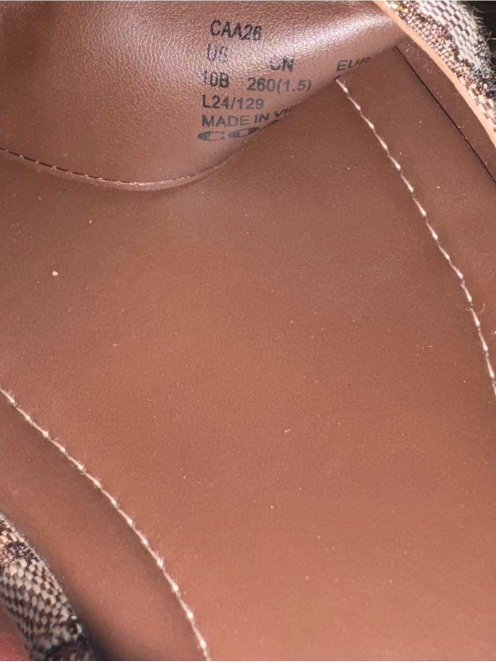 Coach Gale Wedge Sandal In Signature Jacquard 129 CHF NWOB - Picture 11 of 12